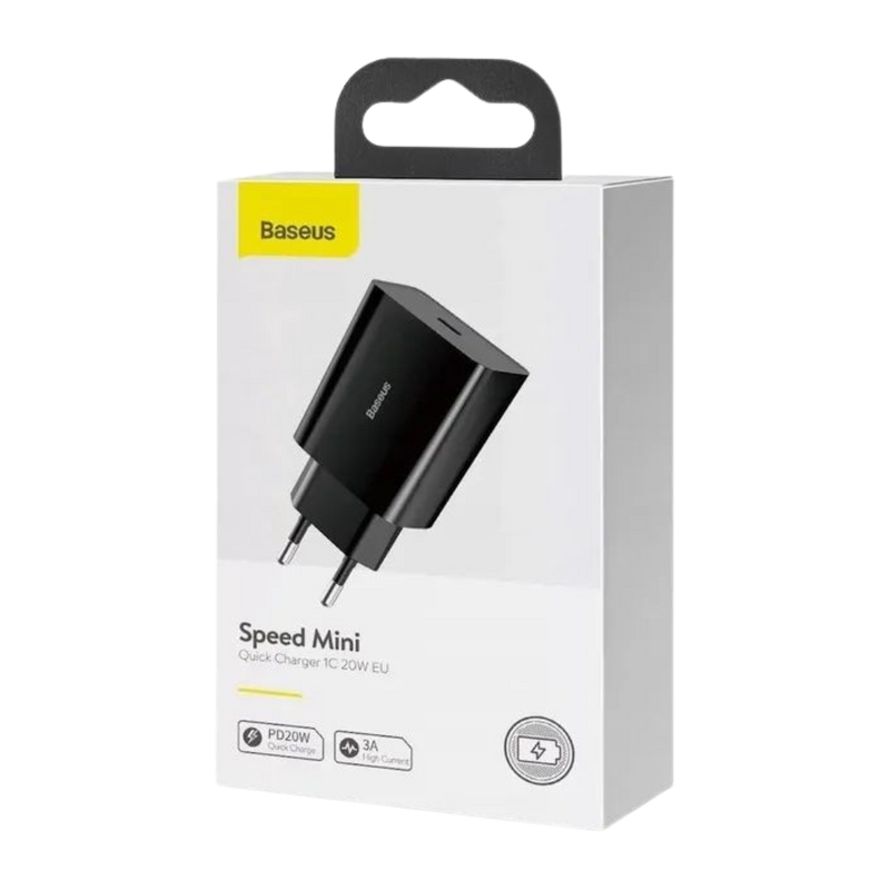 Fonte Speed Mini Quick Charger 1C 20W EU – Baseus