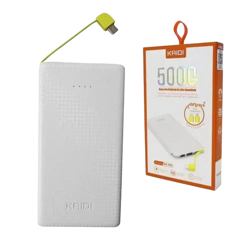 Carregador portátil Kaidi 5000mAh - KD-952
