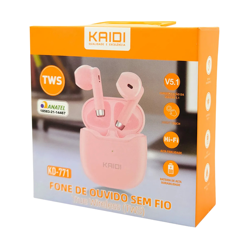 Fone Sem Fio Kaidi – KD-771